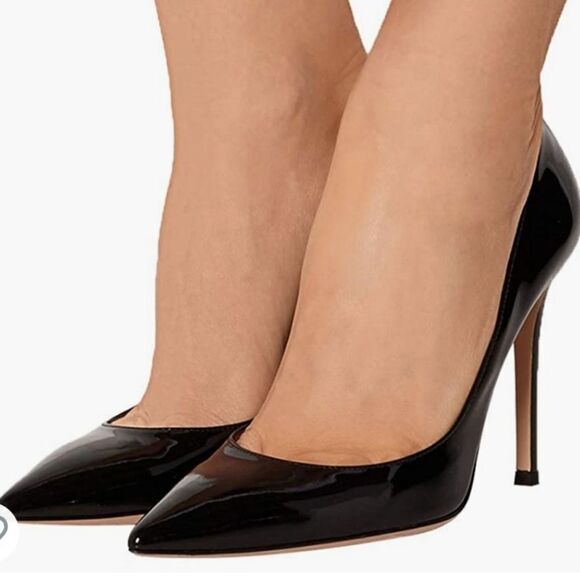 HM WOMEN"S FORMAL POINTED TOE PUMPS HIGH HEEL STILETTOS - Picture 16 of 16